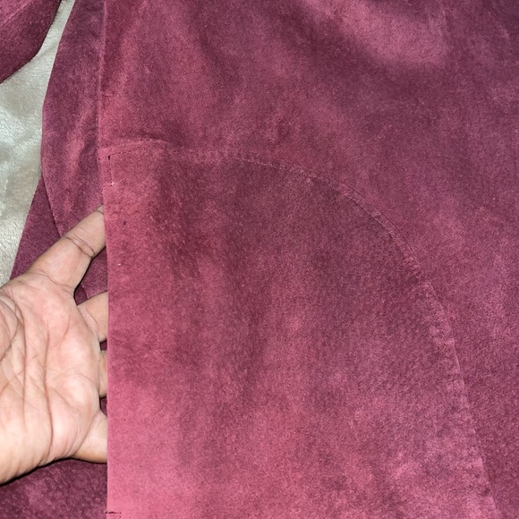Dialogue Suede Jacket - Size 1X - Picture 4 of 5